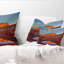 Coussin lombaire paysage du lac Vermillion