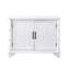 Console de 40 po avec tablette de rangement, table de hall d'entrée rétro avec tablette de rangement réglable, table de canapé pour le couloir, entrée, salon, vestibule, blanc antique