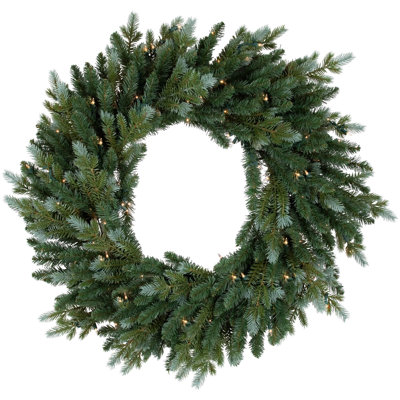 Guirlande de Noël artificielle pré-éclairée 24 po avec lumières claires