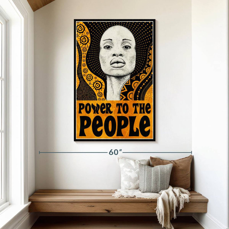 Leisha Power To The Leisha, H 48 po x l 32 po