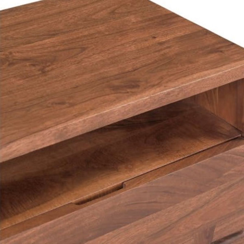 Madagascar 1 - Drawer Solid Wood Nightstand