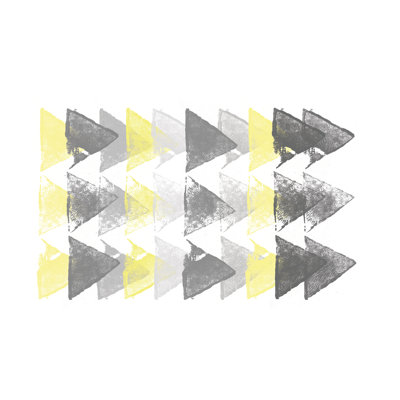 Triangle Slow Motion - Wrapped Canvas Art Prints