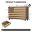 Buffet 55 "avec rangement Buffet