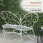Banc de jardin en fer Breena-1170627864