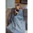 Small SW Throw Organic Turkish Cotton Stonewashed Throw, Lightweight, Lap Blanket for Couch or Sofa, 80" x 48"-766483877
