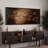 Large Framed Canvas Print Wall Art - Moody Floral Print for Dark Academic Decor-119328963-119328964