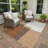 Machine Washable Indoor/Outdoor Kugler ACN2400 Abstract Rug-205745920