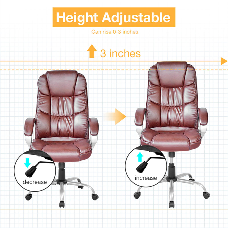 Fauteuil de direction, Brun