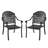 Cast Aluminum Patio Swivel Chair