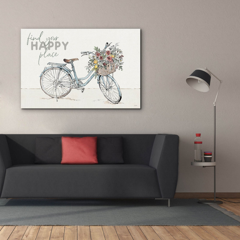 Toile épique Graffiti «Farmhouse Flea Market 6» par Anne Tavoletti, 60 po x 40 po, H 40 po x l 60 po x P 1,5 po