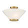 Hashimoto 3-Light Convertible Semi-Flush or Pendant 
