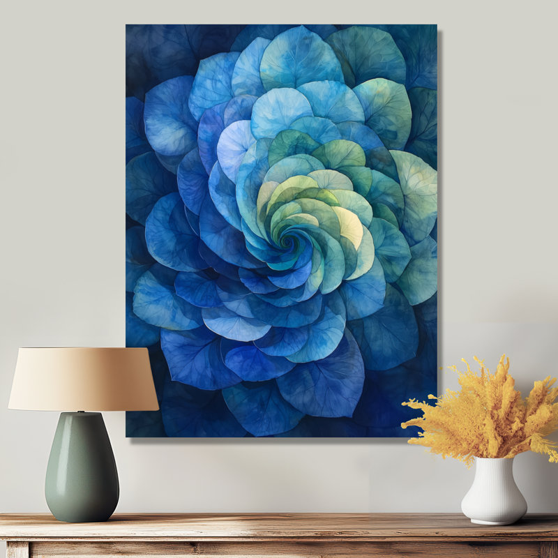 Cline - Floral Canvas Wall Art, H 40 po x l 30 po, Toile tendue, Ne s’applique pas
