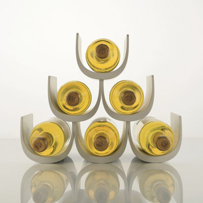 Noè 6 Bottle Tabletop Wine Bottle Rack