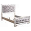 Lit contemporain Sleek Silver Champagne (lit seulement)