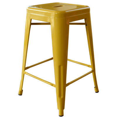 Itzia Counter Stool with Metal Frame