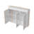 Wall Mounted Cabinet With Glass Doors-1021330338