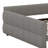 Platform Bed Frame Upholstered with USB Charging Station and 2 Storage Drawers-183763881