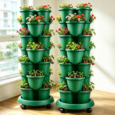 Ensemble de jardinières verticales Strawberry