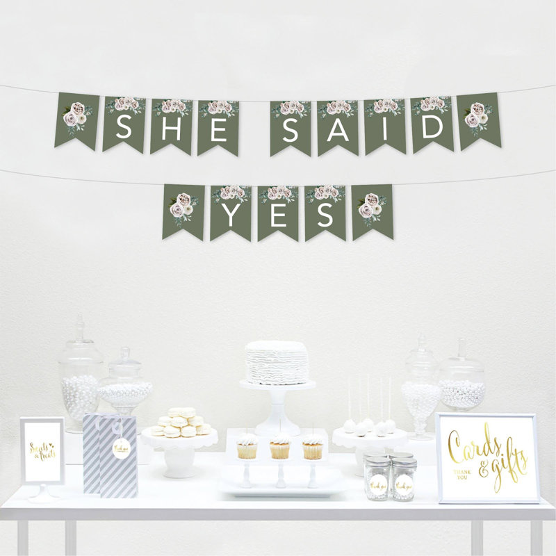 Bannière de fête suspendue fanion avec ficelle