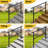 Wrought Iron Handrail, Step Handrails For Outdoor Steps Fit 3 To 4 Steps, Adjustable Porch Railing Transitional Rail With Installation Kit For Concrete Steps Or Wooden Stairs (Black)