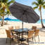 290cm Tilt Beach Parasol-713653261