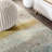 Lasley Contemporary POP Modern Abstract Vintage Cream/Yellow Rug-1527992548