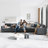 133.4" Modular Sectional-436895281