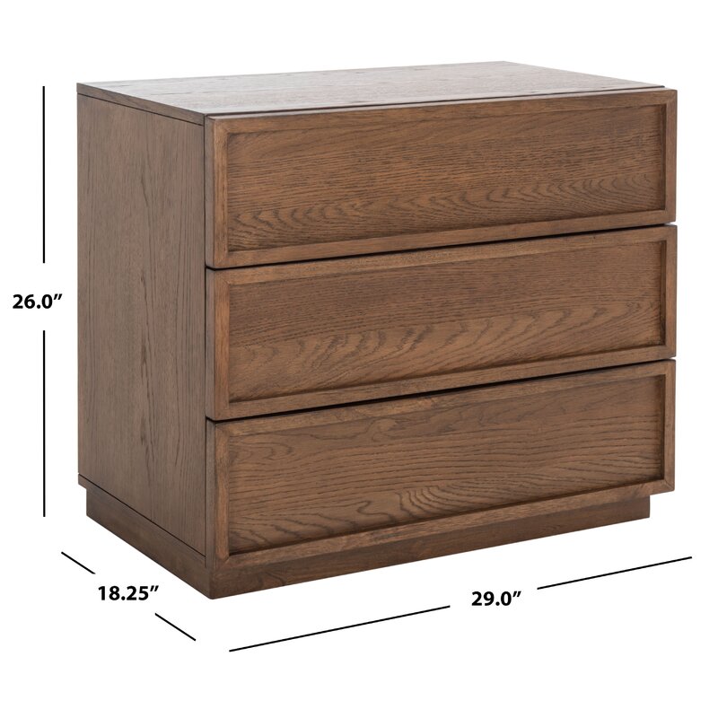 Joss & Main Hudson 3 - Drawer Dresser & Reviews | Wayfair