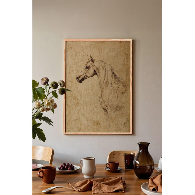 Peinture décorative encadrée