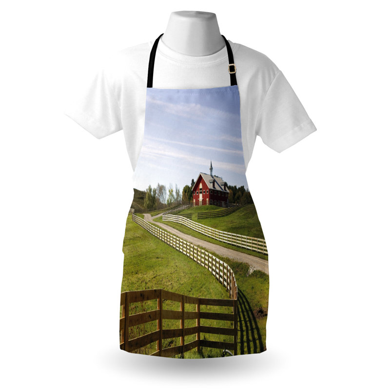 No Pattern Bib Apron