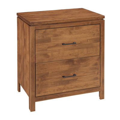 Solid Wood Lateral File Cabinet - Made in USA