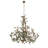 15 - Light Steel Dimmable Chandelier
