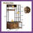 All-in-One Entryway Storage with Bench – Flip Shoe Cabinet, Cubbies & Shelf-2091460608