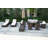11 - Person Patio Conversation Set with Cushions
