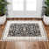 Large Oriental Floral Living Room Rug Washable Bedroom Rug Non-Slip Colorful Vintage Accent Floor Carpet For Home Decor