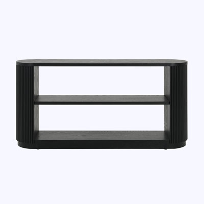 Multi-Functional Entryway Console Table Hallway Table Sofa Table with Open Shelf