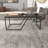 Modern Industrial Coffee Table, Black Marble Design, 47.2 x 23.6 x 18.9 inches | 100% Melamine Coated Particle Board, Thickness: 0.7 inches | Stylish and Functional for Living Room & Office Spaces, Durable & Elegant-1158873006-1158872994
