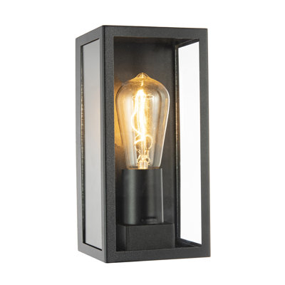 Matte 24cm H Outdoor Wall Lantern