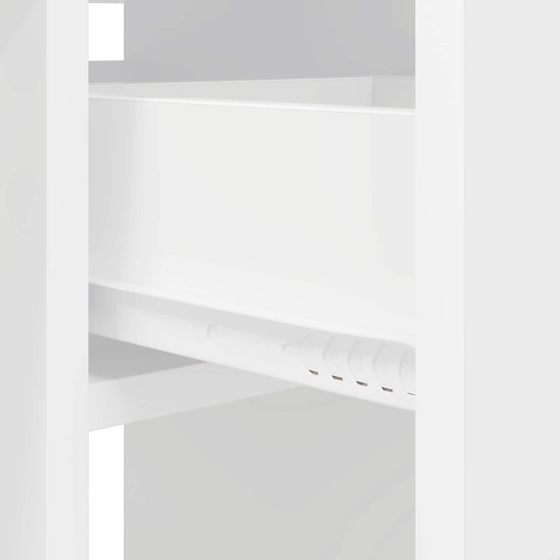 Extendable Dining Table, White