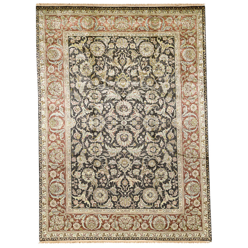 One-of-a-Kind 9'11" x 13'7" Hand Knotted Area Rug
