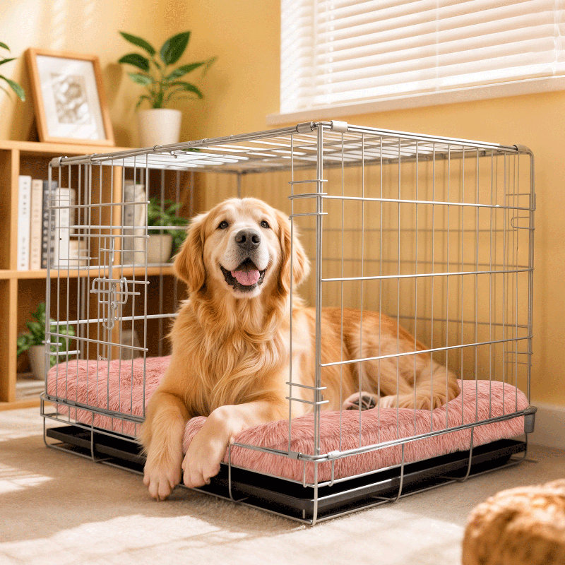 Coussin de siège pour animal de compagnie, Petit (H 5 po x l 28,5 po x P 21 po), Rose