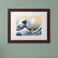 « the great kanagawa wave » par katsushika hokusai, mat, reproduction d’art encadrée-476473440-476473443