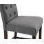 Tabouret de bar en bois massif Leviton, ensemble de 2-1652228512