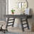 Justine Piece Solid Wood Configurable Writing Desk Office Set