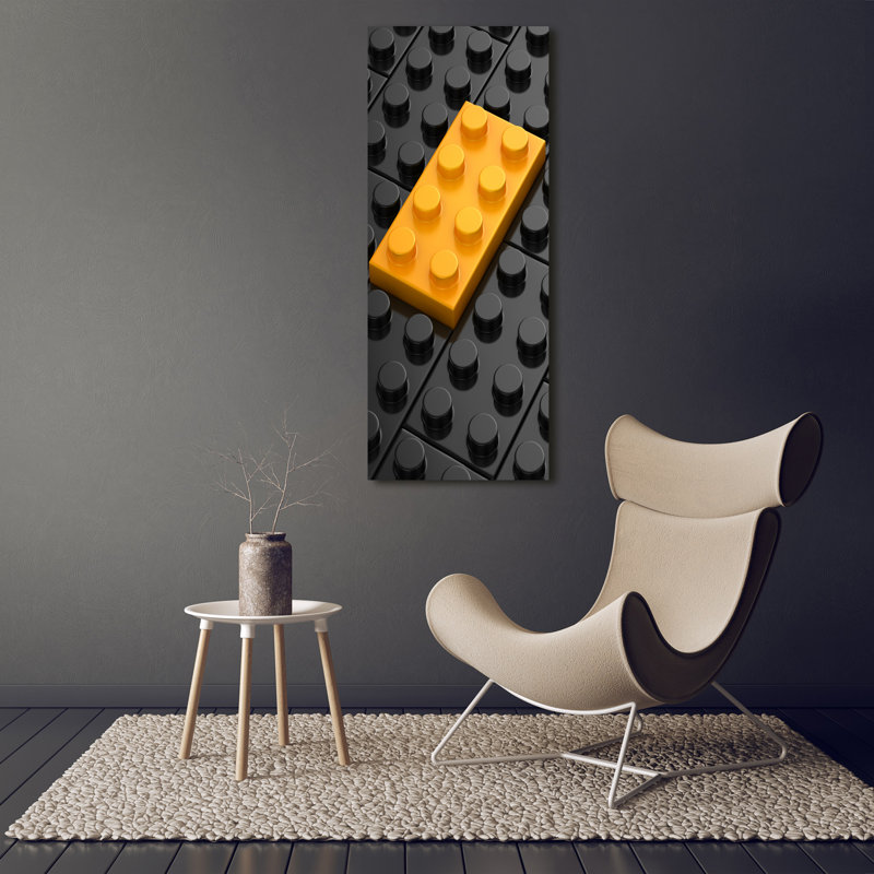 Lego Bricks - Wrapped Canvas Print