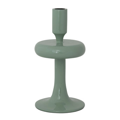 Round Enameled Aluminum Taper Holder