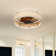 19.6'' Ceiling Fan with Light Kit and Remote Control Included