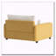 Fauteuil simple surdimensionné en chenille 50 * 43 ", chaise d'appoint large et profonde-1441404537