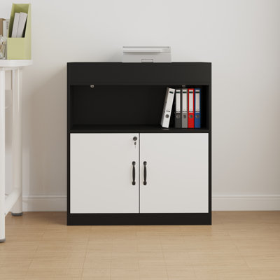 31.5" Wide Filing Cabinet With Lock by Ebern Designs