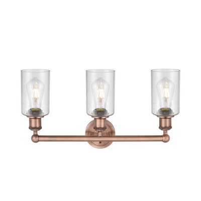 Éclairage pour meuble-lavabo de salle de bain 3 lumières 21,875 pouces Caldello